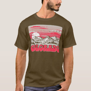 Colorado Vintag Achtziggebirge Retro Graphic T-Shirt