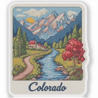 Colorado Vintage Aufkleber