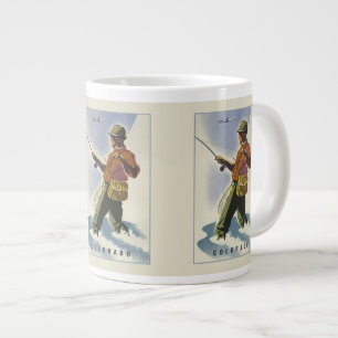 Colorado Vintage-Reiseplakat-Tassen Jumbo-Tasse
