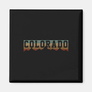 Colorado Vintage Rocky Mountains Natur Outdoor Hi Magnet
