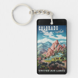 Colorado vintage souvenirs schlüsselanhänger