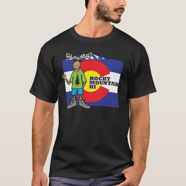 Colorado Wandermoose T-Shirt (Vorderseite)