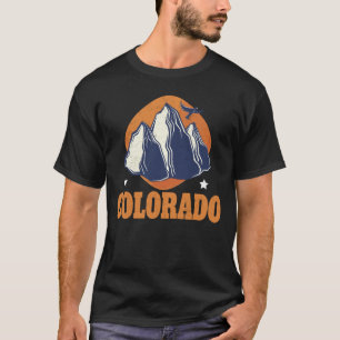 Colorado Wandern Reise Retro T-Shirt