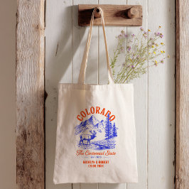 Colorado Wedding Welcome Gift Bridesmaid, Guests Tragetasche