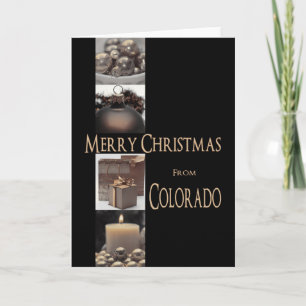 Colorado Weihnachtskarte, Staat spezifisch Feiertagskarte