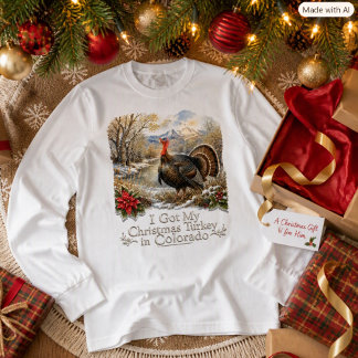 Colorado-Weihnachtspute Colorado-Wildnis T-Shirt
