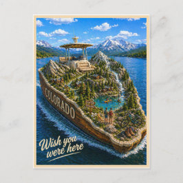 Colorado | Wish You Were Here | State-Serie Postkarte
