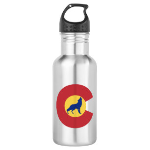Colorado Wolf Edelstahlflasche