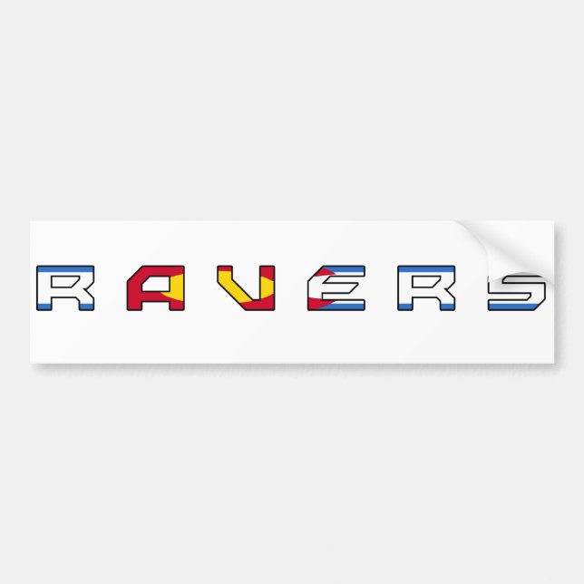 Coloradoravers-Aufkleber Autoaufkleber (Vorne)