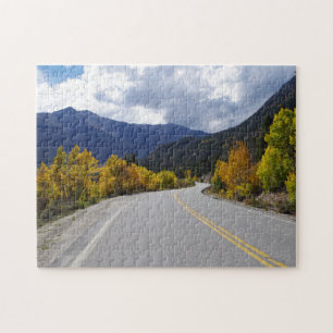 Colorados Rinker Peak auf dem Hwy 82 in der Nähe v Puzzle