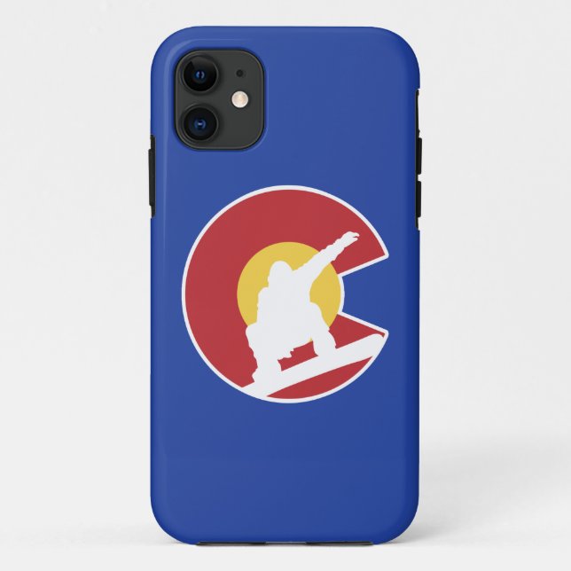 ColoradoSnowboard Case-Mate iPhone Hülle (Rückseite)