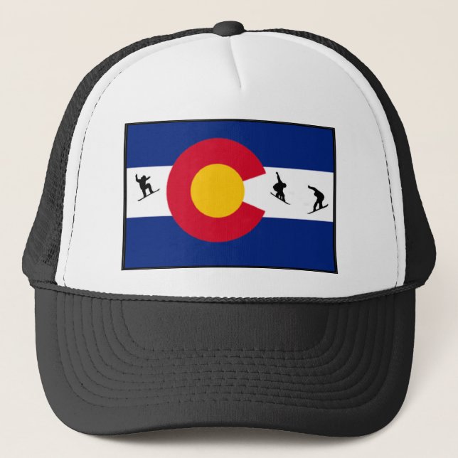 Coloradosnowboard Truckerkappe (Vorderseite)