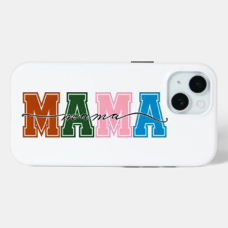 Colorblock MAMA Tough & Protective iPhone Case