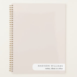 Colorblock Modernes Minimalistisches Einfaches Pla Planer