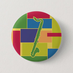 Colorblocks Knopf Button