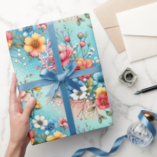 Colorburst Garden Geschenkpapier