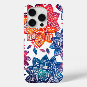 Colorburst Mandala Garden - Vibrant Boho Gift Case-Mate iPhone Hülle