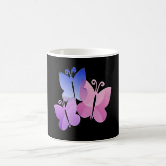 Colored Butterflies Kaffeetasse