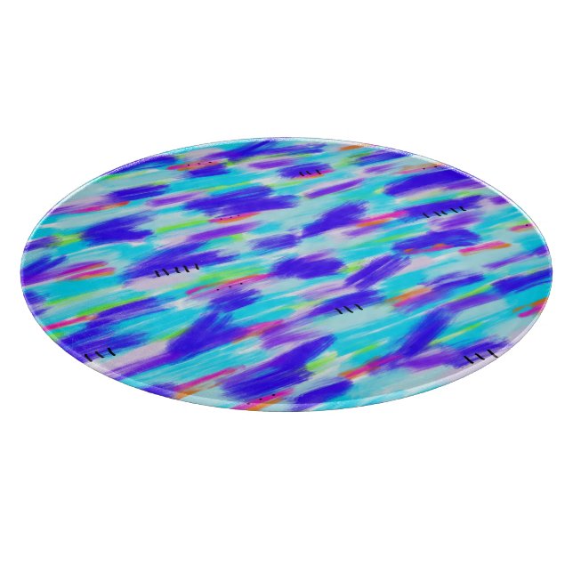 Colored Chaos Cutting Board Schneidebrett (Ecke)