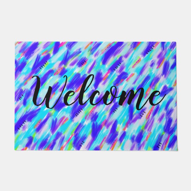 Colored Chaos Doormat Fußmatte (Vorderseite)