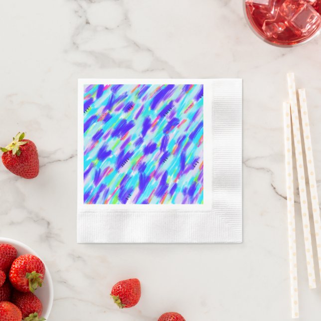 Colored Chaos Napkins Serviette (Beispiel)