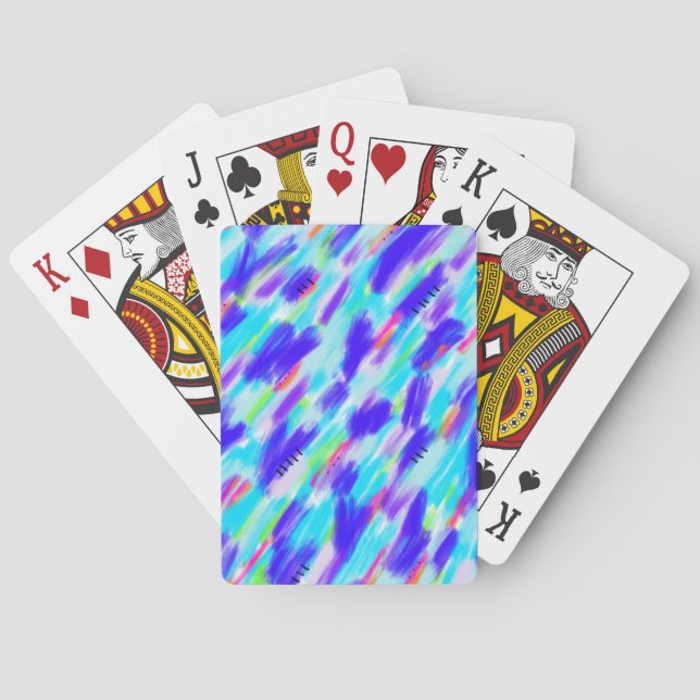 Colored Chaos Playing Cards Spielkarten (Rückseite)