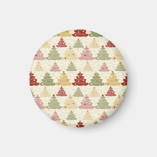 Colored Christmas Magnet (Vorne)