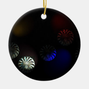 Colored Cystal Imager Keramik Ornament