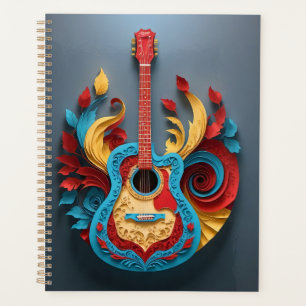 Colored Fantasy Guitar Planer