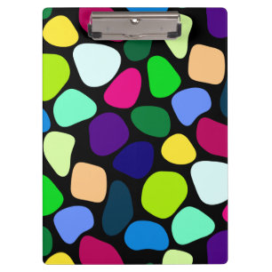 Colored Flat Stone Mosaik I + Ihre Ideen Klemmbrett