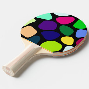 Colored Flat Stone Mosaik I + Ihre Ideen Tischtennis Schläger