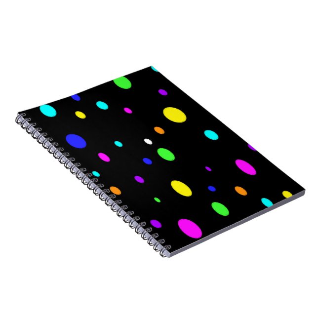 Colored Orbs Notizblock (Rechte Seite)