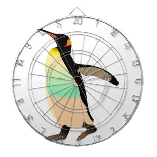 Colored Peguin Dartscheibe