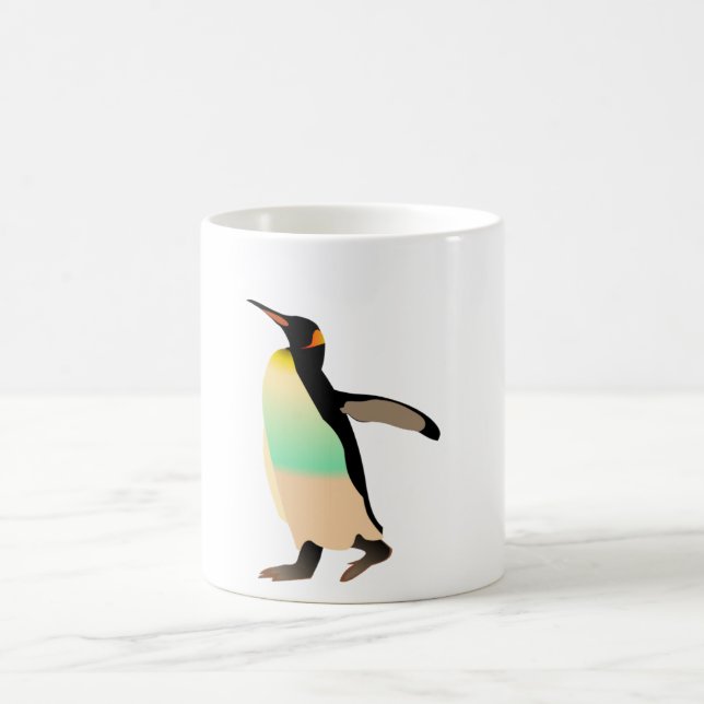 Colored Peguin Kaffeetasse (Mittel)