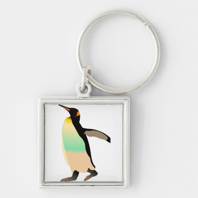 Colored Peguin Schlüsselanhänger (Vorne)