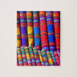 Colored Woven Cloud Puzzle