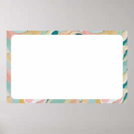 Colores Arte 5-1-1 Poster