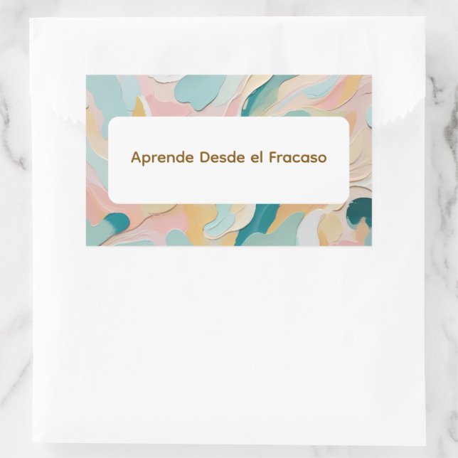 Colores Arte 5-1-1 Rechteckiger Aufkleber (Tasche)
