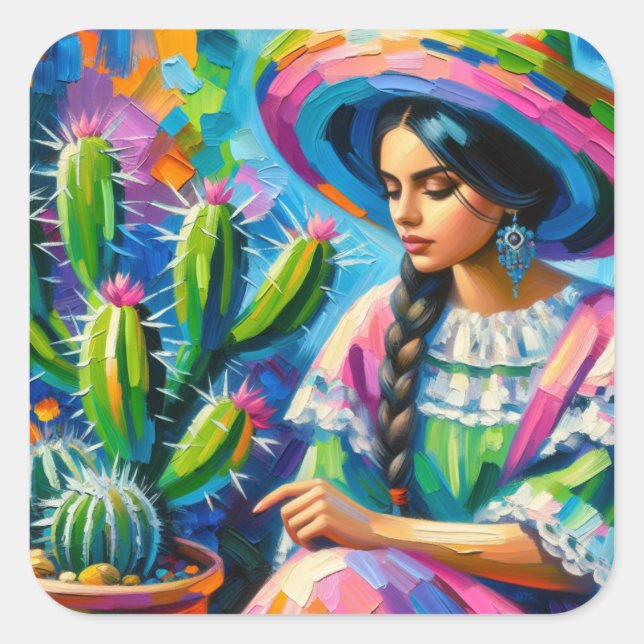 Colores de Mexico Stickers (Vorderseite)