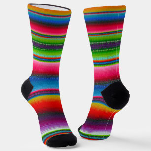 Colorfol Stripes Crew Socken
