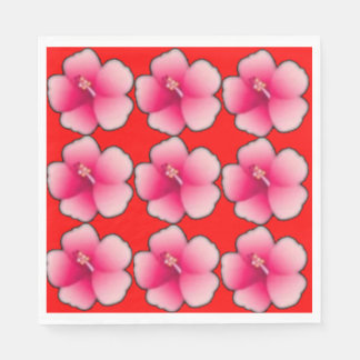 Colorful 3D Digital Design Luncheon Napkins - Perf Serviette