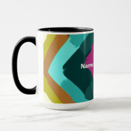 Colorful Abstract Art Tasse