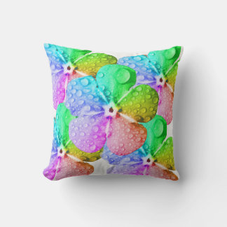 Colorful Abstract Bubble Art Throw Pillow – Vibran Kissen
