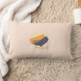 Colorful Abstract Throw Pillow Lendenkissen