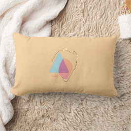 Colorful Abstract Throw Pillow Lendenkissen
