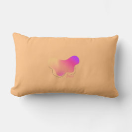 Colorful Abstract Throw Pillow Lendenkissen