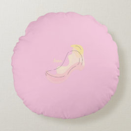 Colorful Abstract Throw Pillow Rundes Kissen