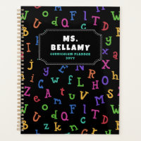 Colorful Alphabet Mustertehrer Student