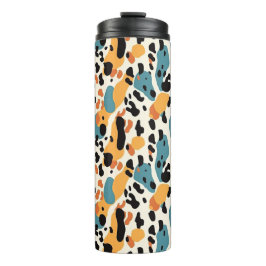 Colorful Animal Print 04 Thermosbecher
