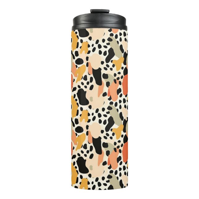 Colorful Animal Print 05 Thermosbecher (Vorderseite)
